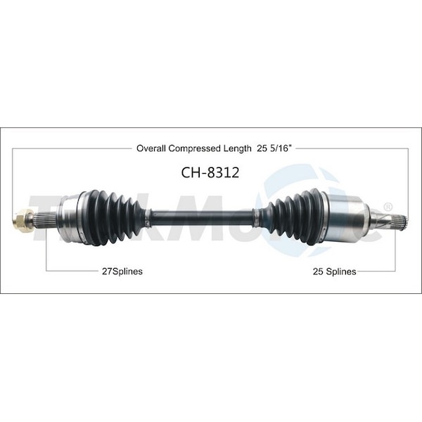 Surtrack Axle Cv Axle Shaft, Ch-8312 CH-8312 - main